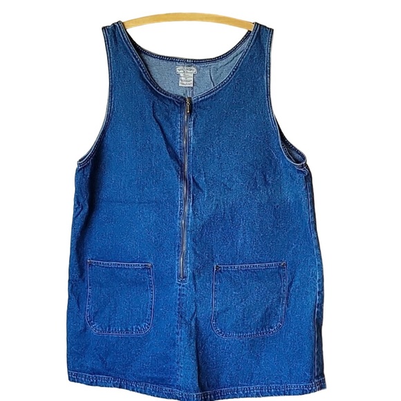 Extra-large Denim Mini-Dress - Picture 1 of 3